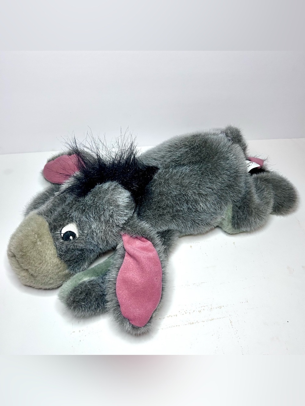 Vintage Walt Disney World Floppy Laying Eeyor Weighted Beanbag Plush